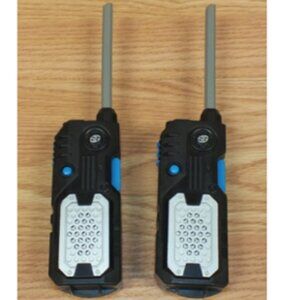 Set of Spin Master Spy Gear Blue & Black Battery Operated Walkie Talkie Toys